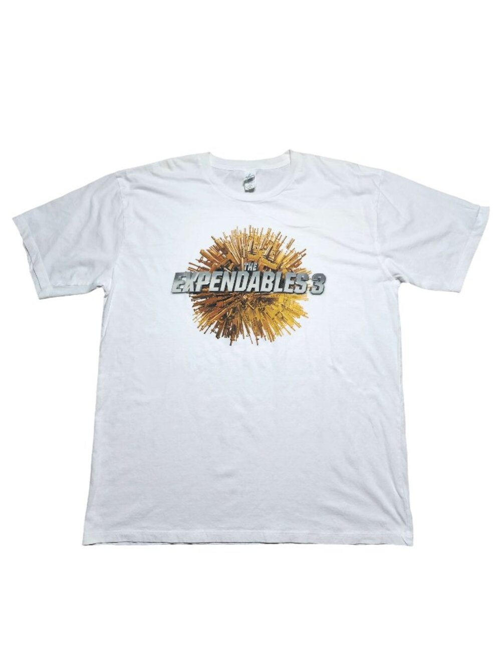 The Expendables 3 Movie Promo T-Shirt By Startee XL White